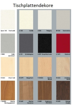 Preview: Rechtecktisch, Klapptischgestell Modell ES, HPL Schichtstoffplatte mit Massivholzkante oder Rahmen Preview: Rechtecktisch, Klapptischgestell Modell ES, HPL Schichtstoffplatte mit Massivholzkante oder Rahmen