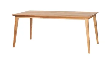 Rechteckttisch ausziehbar, Höhe 76 cm, Tisch Modell Jutland 2, 60 cm ausziehbar